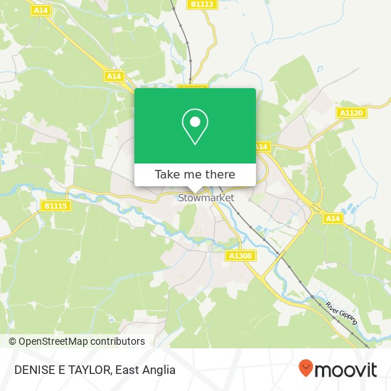 DENISE E TAYLOR map
