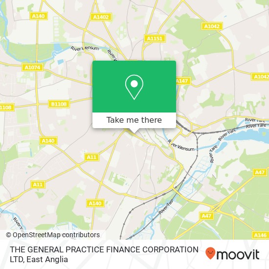 THE GENERAL PRACTICE FINANCE CORPORATION LTD map