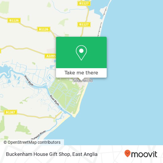 Buckenham House Gift Shop map