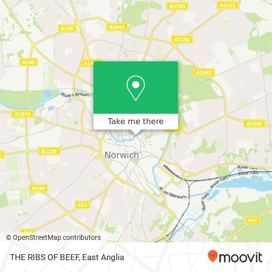 THE RIBS OF BEEF map