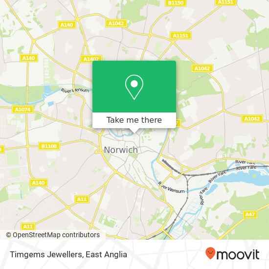 Timgems Jewellers map