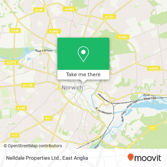 Nelldale Properties Ltd. map