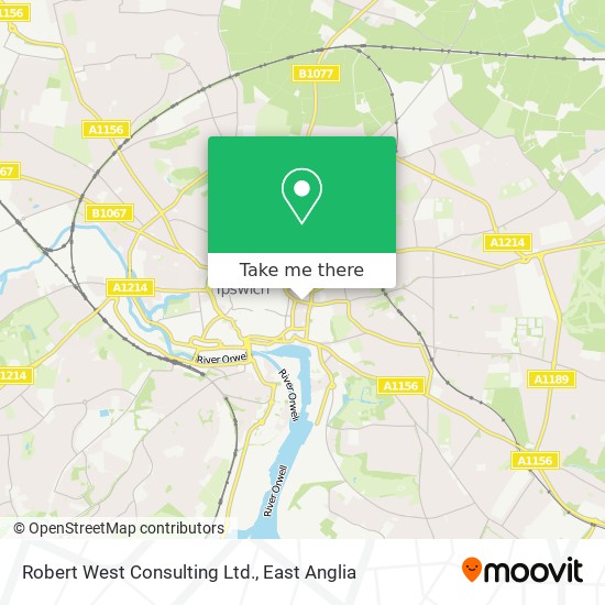 Robert West Consulting Ltd. map