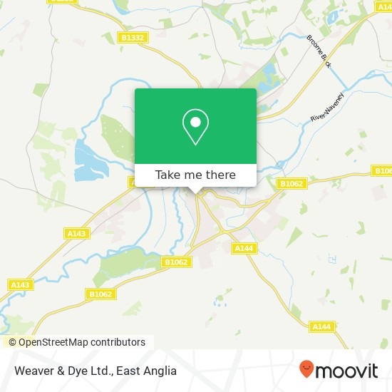 Weaver & Dye Ltd. map