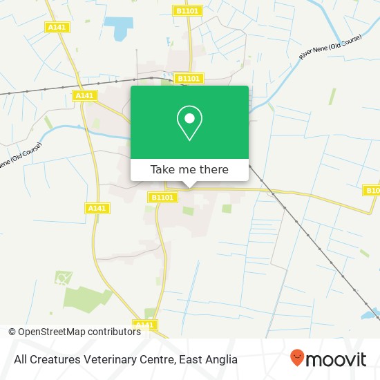 All Creatures Veterinary Centre map