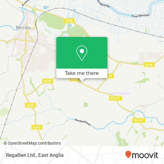Regallien Ltd. map