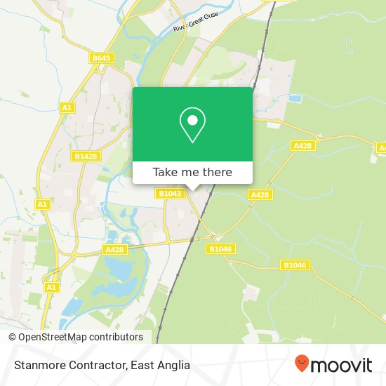 Stanmore Contractor map