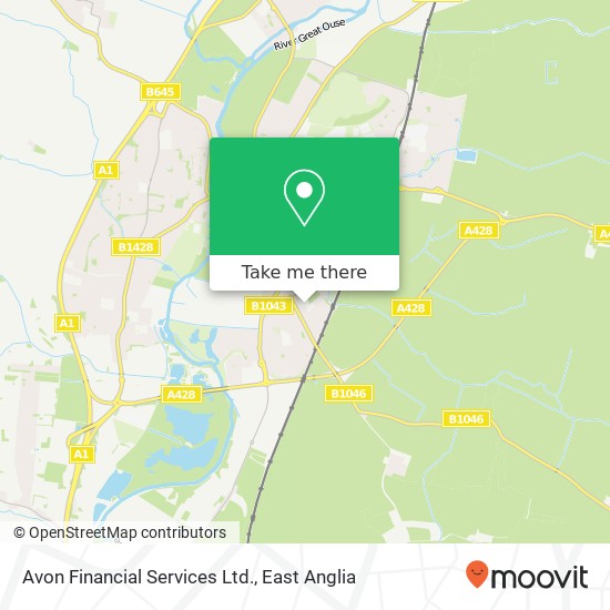 Avon Financial Services Ltd. map