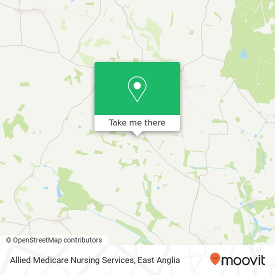 Allied Medicare Nursing Services map