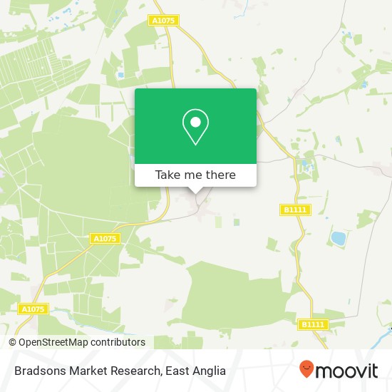 Bradsons Market Research map