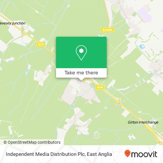 Independent Media Distribution Plc map