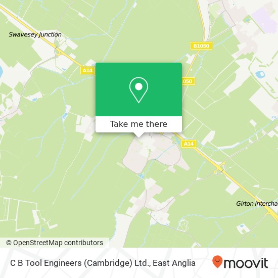 C B Tool Engineers (Cambridge) Ltd. map