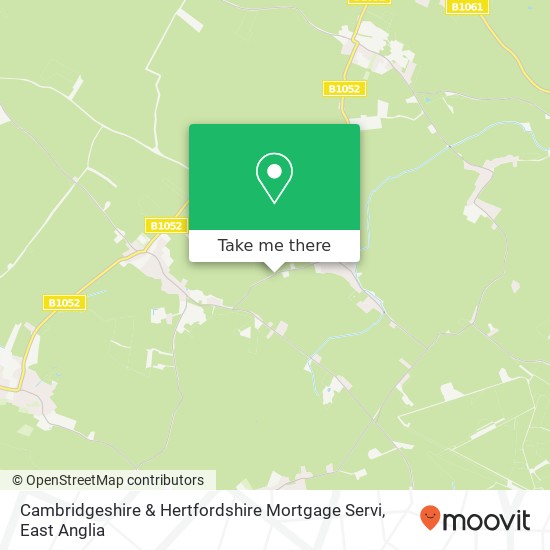 Cambridgeshire & Hertfordshire Mortgage Servi map