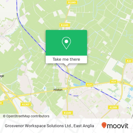Grosvenor Workspace Solutions Ltd. map