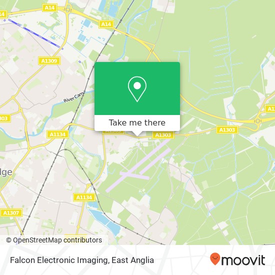Falcon Electronic Imaging map