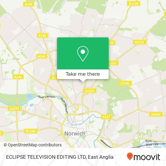 ECLIPSE TELEVISION EDITING LTD map