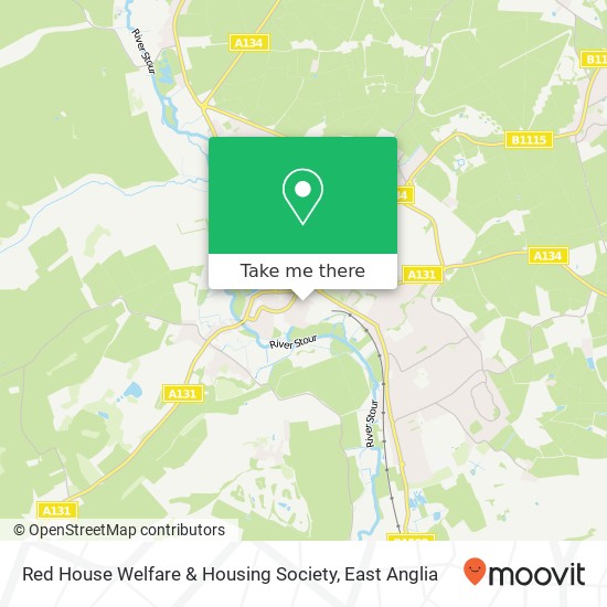 Red House Welfare & Housing Society map