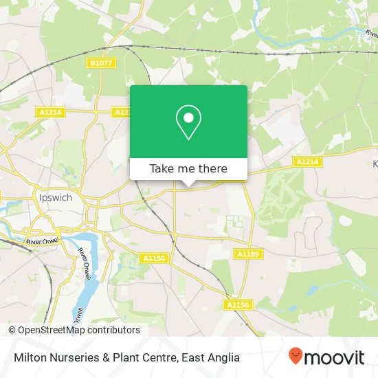 Milton Nurseries & Plant Centre map