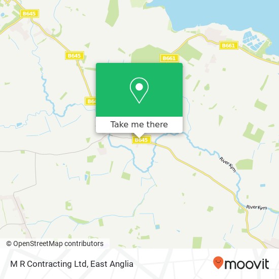 M R Contracting Ltd map