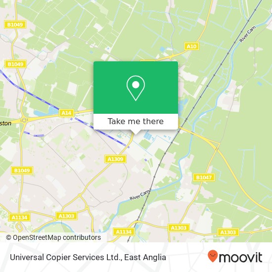 Universal Copier Services Ltd. map