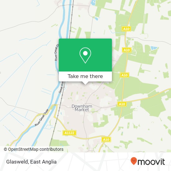 Glasweld map