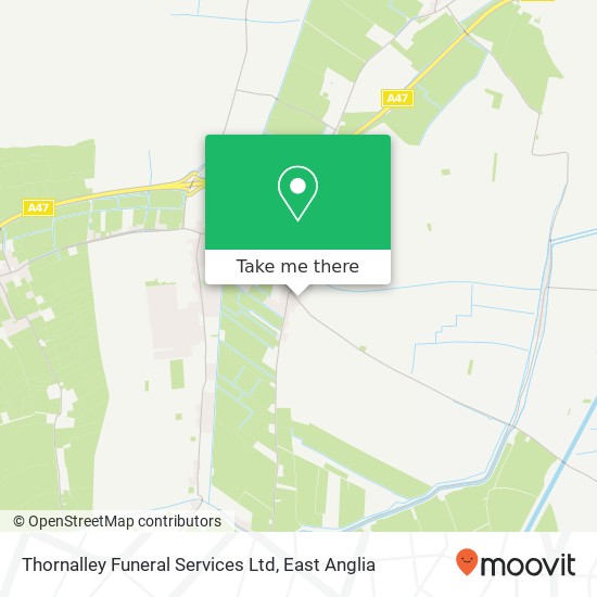 Thornalley Funeral Services Ltd map