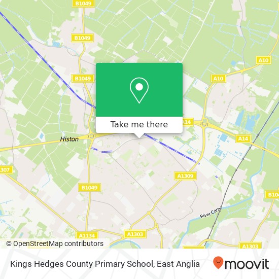 Kings Hedges County Primary School map
