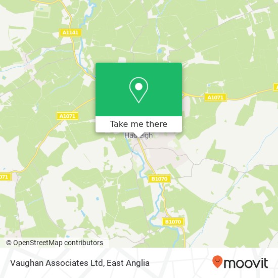 Vaughan Associates Ltd map