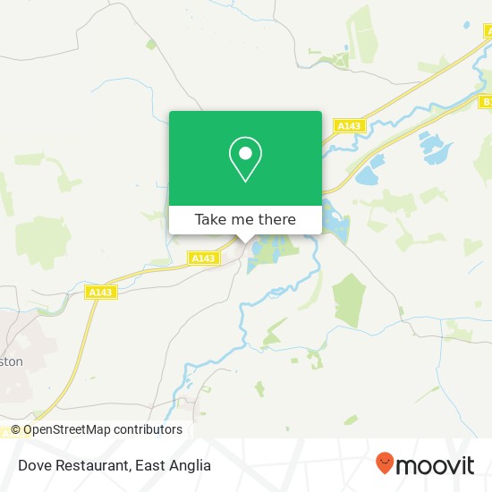 Dove Restaurant map