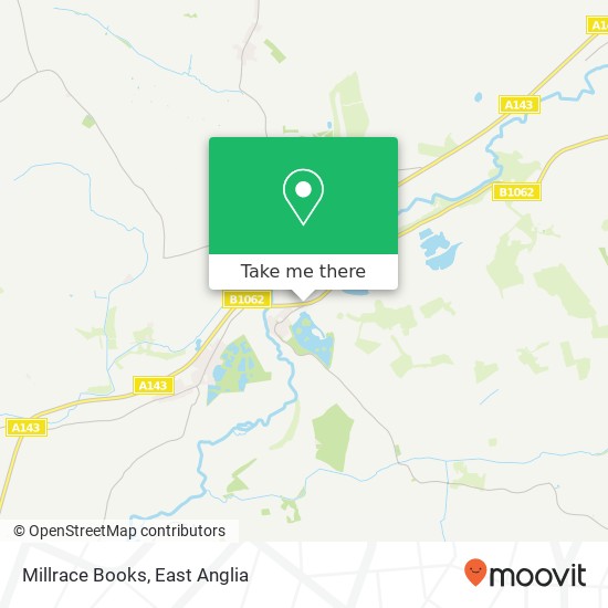Millrace Books map