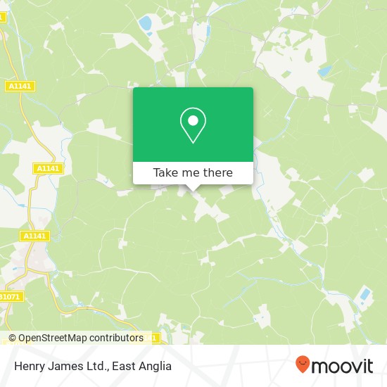 Henry James Ltd. map