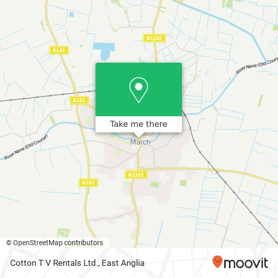 Cotton T V Rentals Ltd. map