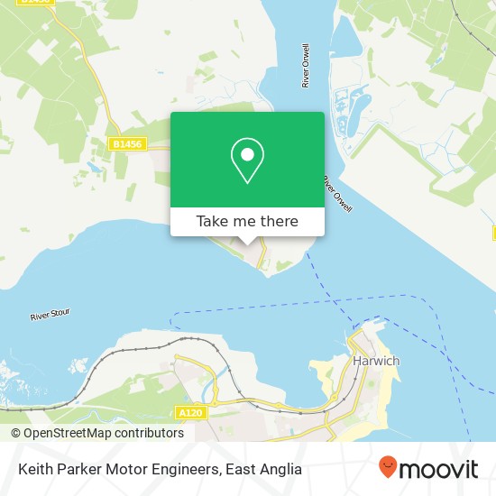 Keith Parker Motor Engineers map