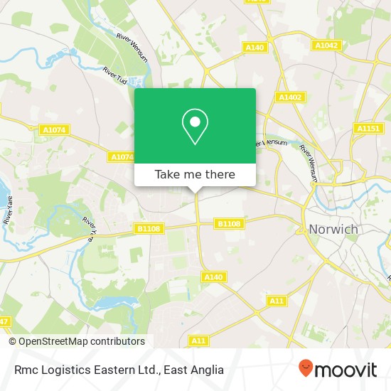 Rmc Logistics Eastern Ltd. map