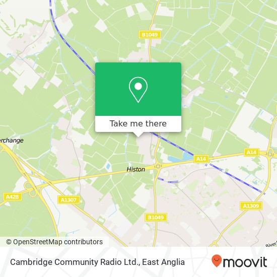 Cambridge Community Radio Ltd. map