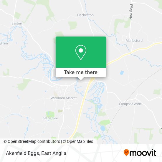 Akenfield Eggs map