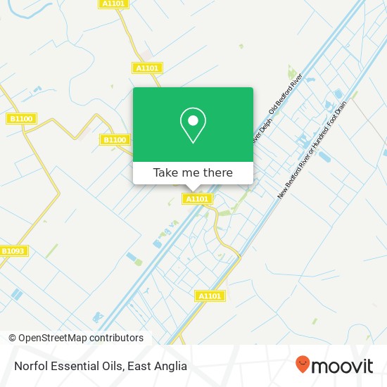 Norfol Essential Oils map