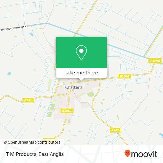 T M Products map