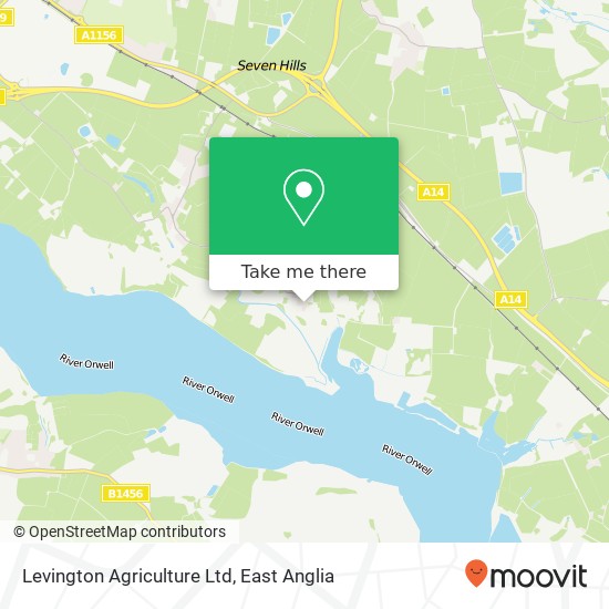Levington Agriculture Ltd map