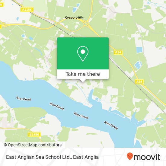 East Anglian Sea School Ltd. map