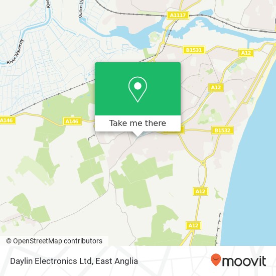 Daylin Electronics Ltd map