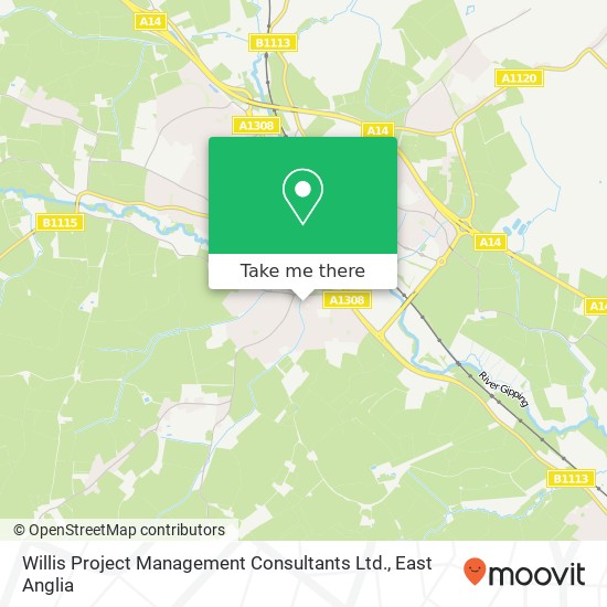 Willis Project Management Consultants Ltd. map