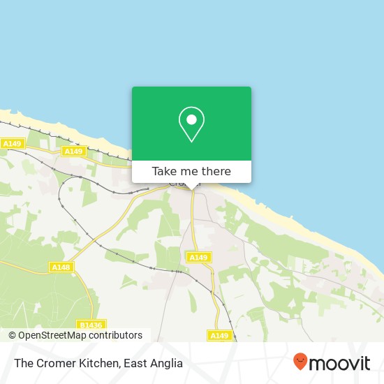 The Cromer Kitchen map