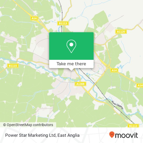 Power Star Marketing Ltd map