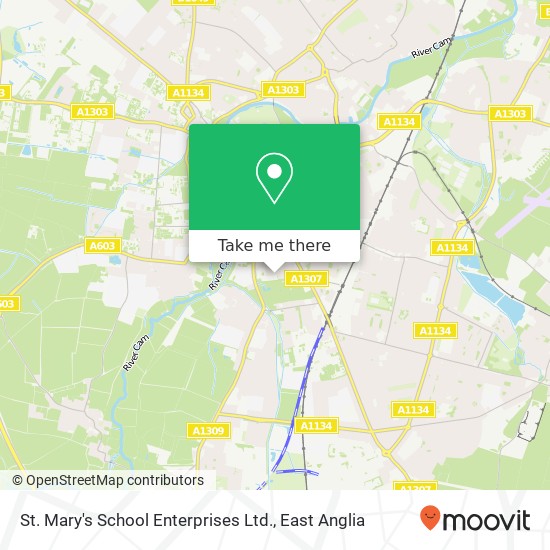 St. Mary's School Enterprises Ltd. map