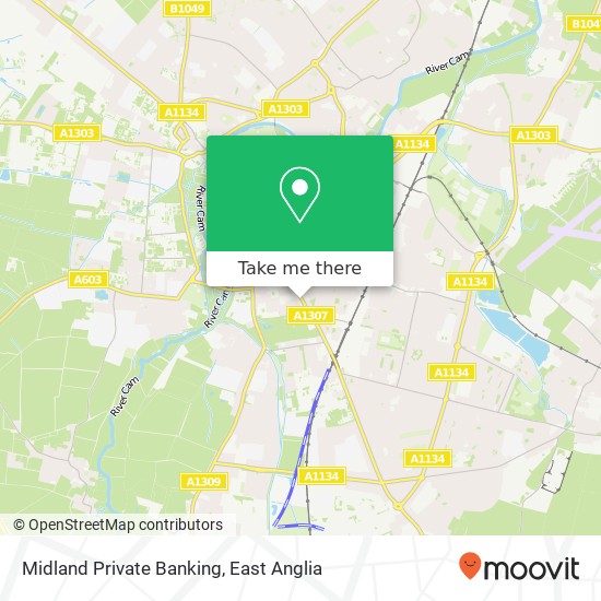 Midland Private Banking map