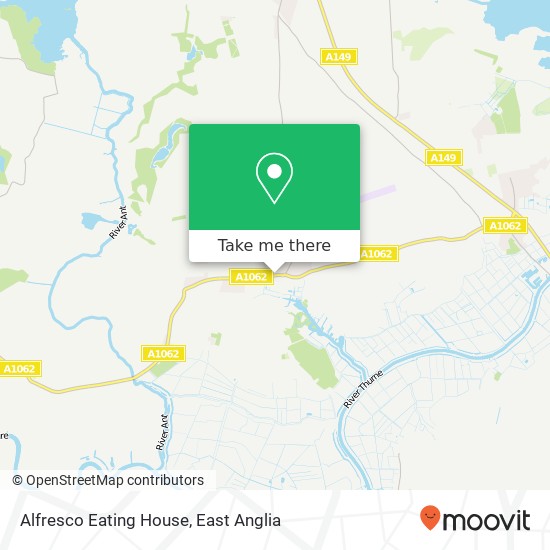 Alfresco Eating House map