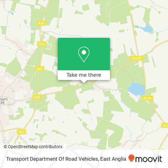 Transport Department Of Road Vehicles map