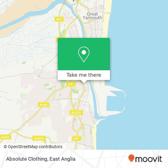 Absolute Clothing map