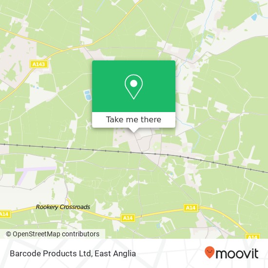 Barcode Products Ltd map